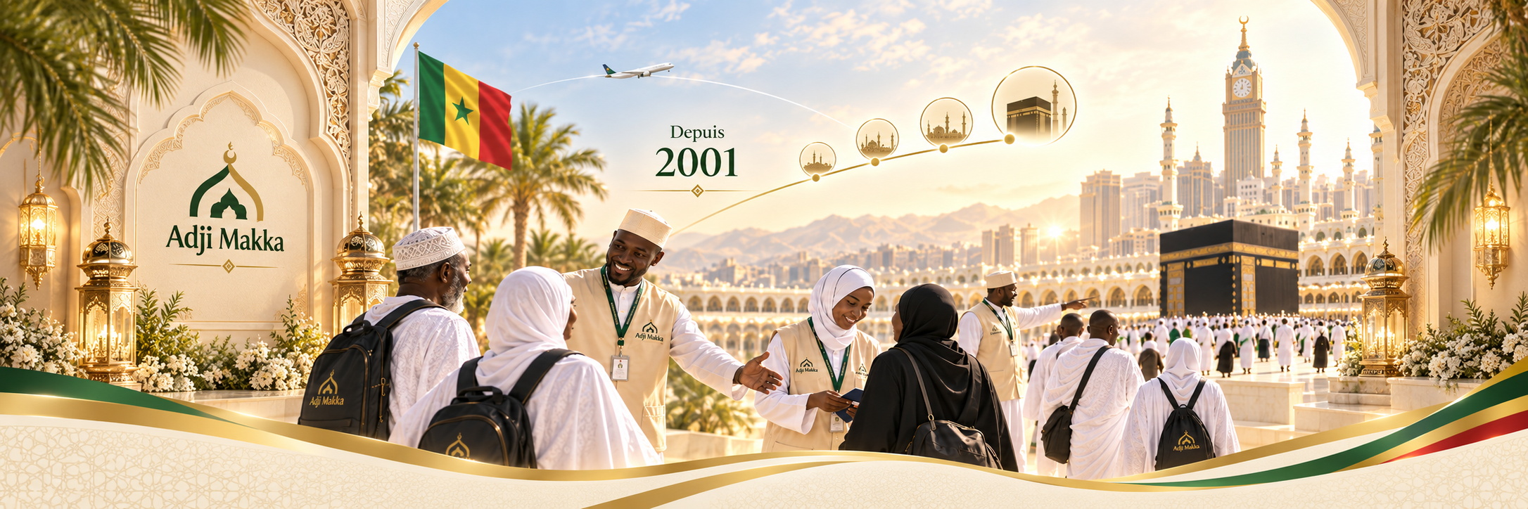 Locaux de l'agence Adji Makka à Dakar