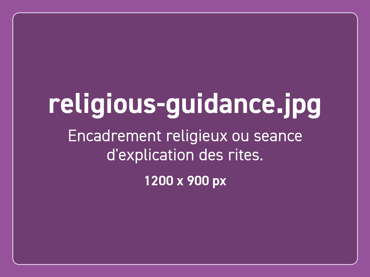 Encadrement religieux Adji Makka